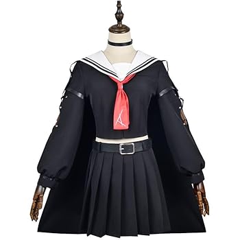 Amazon.co.jp: [りん] 鳴潮 千咲 コスプレ衣装 JK制服 ヘア